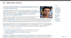 Desktop Screenshot of abhishekdutta.org